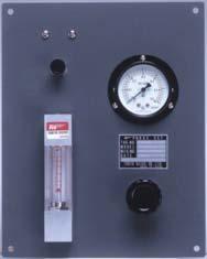 H H C Series PURGE SET SPECIA VERSIONS PANE MOUNT TYPE E This is a combination of ONE purge set, one filter regulator and inlet pressure gauge on one panel board.