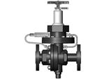 the diaphragm. The Mark 64 provides the same flow capacity as the Mark 63 but with less offset in controlled pressure due to a larger diaphragm.