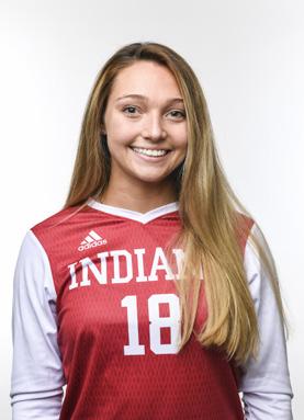 2017 Indiana Volleyball Roster Jessica Leish 7 OH Senior 6-1