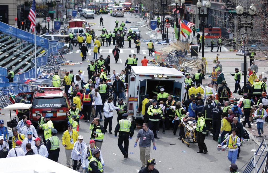 Defining Terrorism The bombing of the Boston Marathon in 2013 was perpetrated by two
