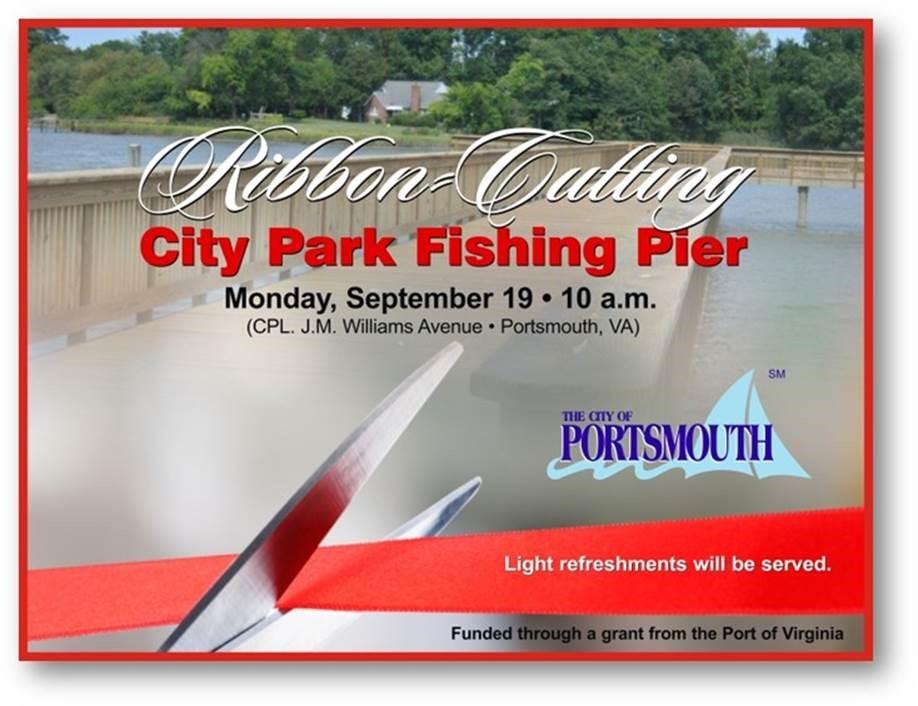 Portsmouth City Park Boat Ramp Repairs to the Portsmouth City Park boat ramp are underway.