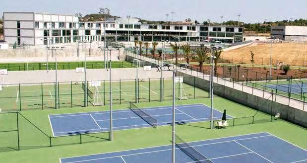 FACILITIES The brand new sporting facilities created by the Rafa Nadal Academy are equipped