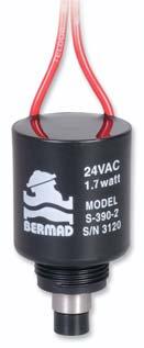 Accessories Solenoids Solenoids BERMAD Continuous Current Solenoids are specially designed for reliable long life service in irrigation systems.
