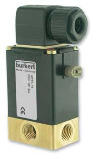 Accessories Solenoids 3-ay Solenoid Valve, Direct Acting with Isolating Membrane Burkert 330 This direct acting 3-ay Solenoid Valve is actuated by a pivoted armature.