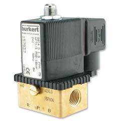 This solenoid valve provides best performance with maximum reliability and a long service life, even in seawater applications.