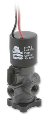 Accessories atching Solenoids atching Solenoids BERMAD atching Solenoids are specially designed for reliable long life service in irrigation systems controlled by Battery Operated Controllers.