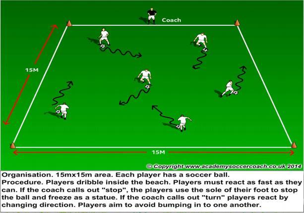 Day 7 Activity 1 Small Sided Games Teach them the basics This is your team Your team shoots on this net Have 2 separate games going if more than 6 arrive