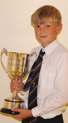 Wales & Cheshire Players of the Year Harry Newton from Cheshire fi nished off his Lower School cricket career by