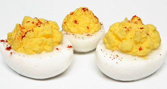 Georgia Living Program 9 Sunday, October 7 Deviled Egg Contest DIVISION 43601 Check-in: 2:30-3:00 PM Winners announced at approximately 5:00 PM First Place...$75 and GNF Rosette Second Place.