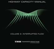 HCM 2010 Organization 17 Volume 1 - Concepts Vl Volume 2 Ui Uninterrupted Flow Volume 3 Interrupted Flow Volume 4 Applications Guide http://www.hcm2010.