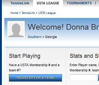 How Your Players Register for your Team: Once you have created your team and have a team number, your players can use the Register for a Team button on the USTA league page.