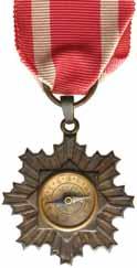 (5) $350 3879 Japan, Great Manchukuo National Foundation Merit Medal, c.1933.