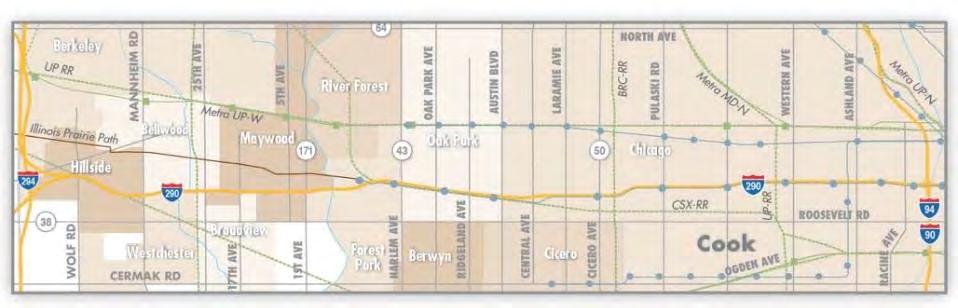 I-290 Study Area Reconstruction Section