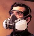 Negative Pressure Air Purifying Respirator HOW IT WORKS By inhaling, a