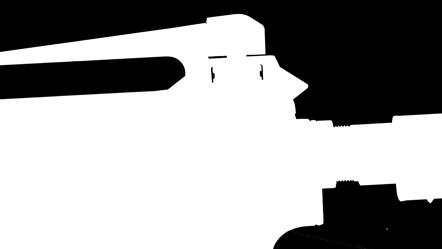 3. The elevation adjustment screw in located directly below the sight itself.