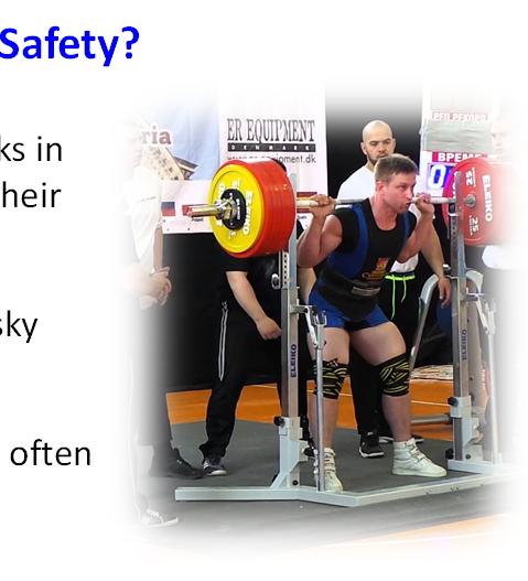 People take risks in the pursuit of their goals Elite sport is risky Safety of supplements is often unknown Supplements with something to offer Good evidence for performance effects for some athletes