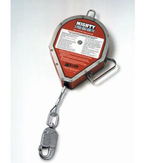USA Product Family Miller MightyLite Self-Retracting Lifelines Wire Rope Self-Retracting Lifeline models Visit MillerFallProtection.