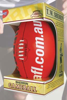 Same ball as used in AFL. $125.