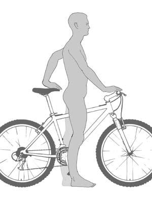 take off-road should give you a minimum standover height clearance of two inches (5cm). A bike that you ll ride on unpaved surfaces should give you a minimum of three inches (7.