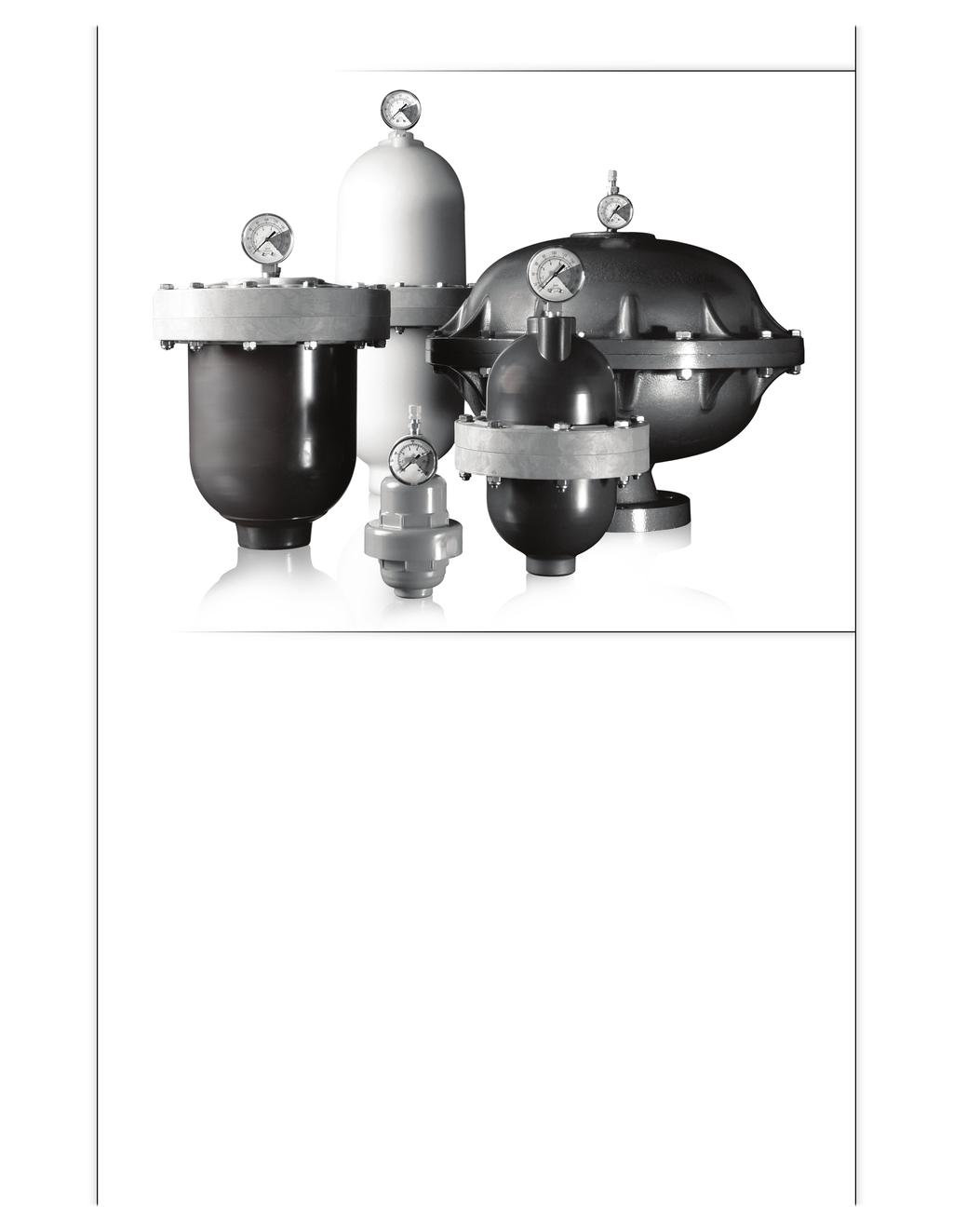 INSTALLATION & OPERATION MANUAL INLET STABILIZER DAMPENER ( J MODEL) SENTRY dampeners are pressure vessels containing a flexible bladder or bellows inside that separates an inert pressurized gas (air
