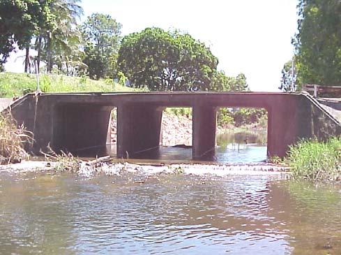 solution that provides for fish passage through the structure from downstream of the crossing (fishway entrance) to upstream (fishway exit).