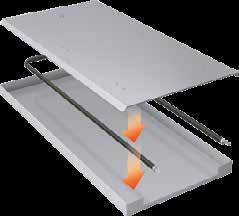 HDW-1R2, -2R2) HDW-SPLASH Splash Baffle (one per drawer excludes HDW-1R2, -2R2) OOD PANS AND TRIVETS PAGE 6 COLORS AND INISHES PAGE 6 ITC - Digital