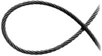 Correct ways to unreel and uncoil wire rope. THE THREE STAGES OF KINKING 1. THE START: A rope should never be allowed to accumulate twist as shown here because it will loop and eventually form a kink.