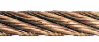 8. DISCARD CRITERIA EXTERNAL CORROSION: Cause / action 1. Consider selection of galvanized rope 2.