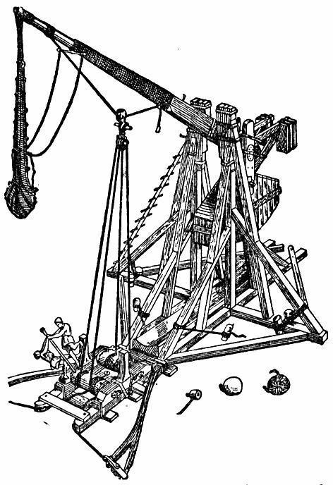 Trebuchet But the most feared weapon was the mine. Unless water defenses, bedrock or physical inaccessibility made it impossible there simply was no effective defense against the mining gallery.