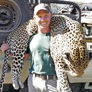On your leopard hunt we will collect, hang, and check baits