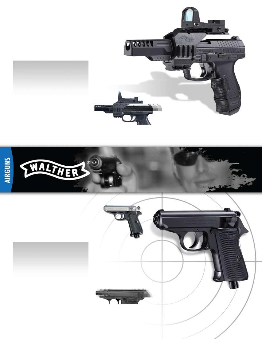 Walther CP99 Recon Compact Recon 2252230 2252519 BB magazine (2-pk) BLOWBACK, semi-automatic BB action Recon version includes bridge mount, Walther Shot Dot point sight, and compensator 18-shot