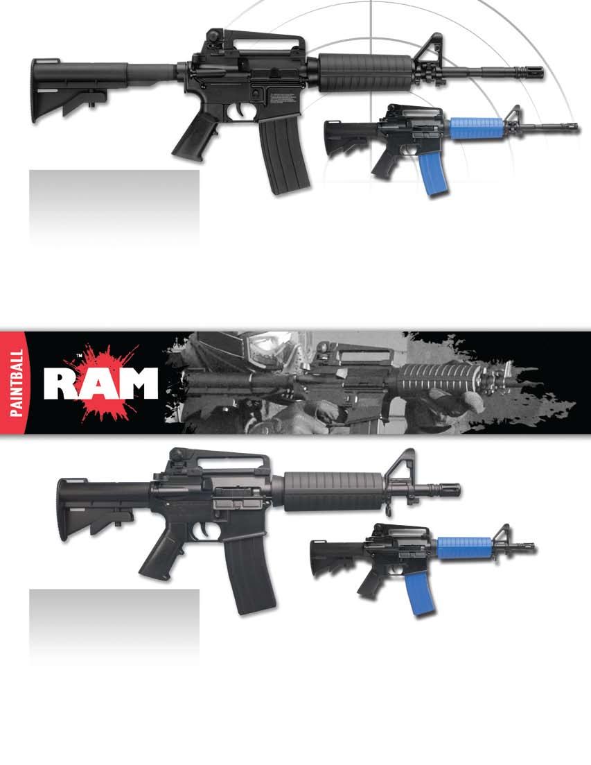 RAM1RRAM 2291005, telescopic stock 2291006 LE Blue, telescopic stock 2292007 R-series mag, black (20-rounds) 2292008 R-series mag, blue (20-rounds) Essentially identical in dimension, appearance,