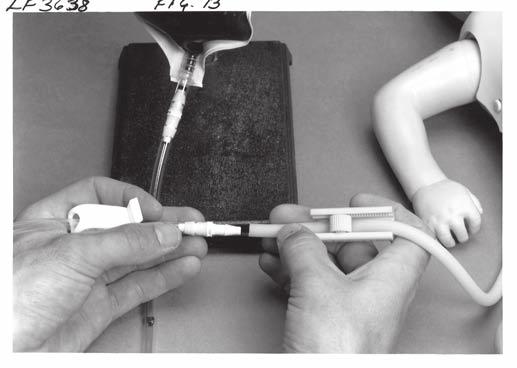 Figure 2 Lubrication: Before using the Infant Airway Management Trainer, lubricate both the oral cavity and the endotracheal tube you plan to use with the Nasco Spray