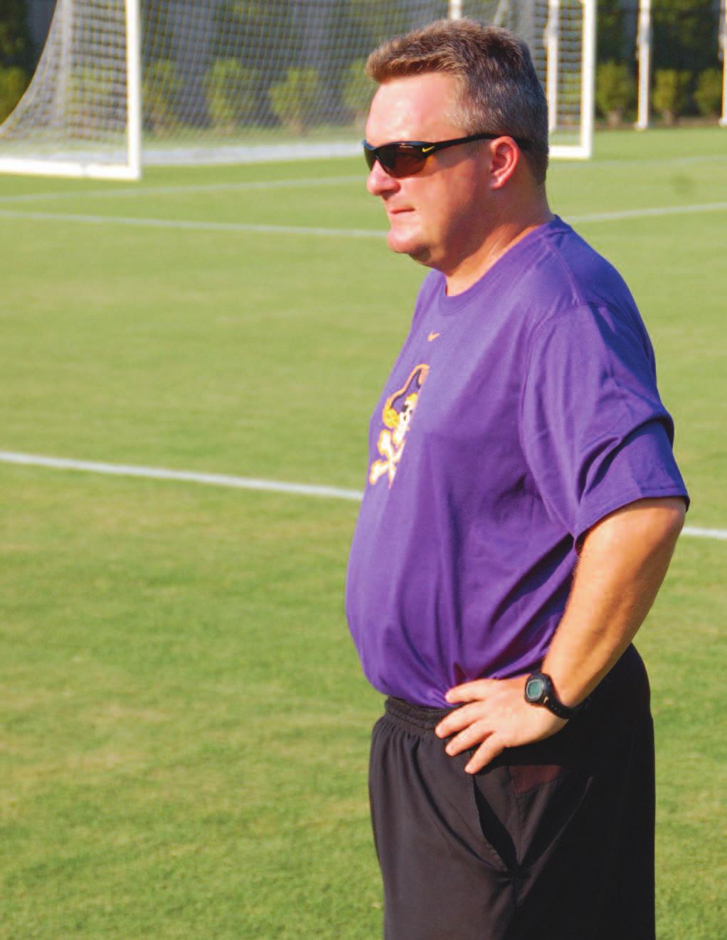 The Donnnenwirth File Coaching Experience 1999-Present Head Women s Soccer Coach, East Carolina University 1994-99 Head Women s Soccer Coach, North Carolina Wesleyan College 1992-93 Assistant Men s
