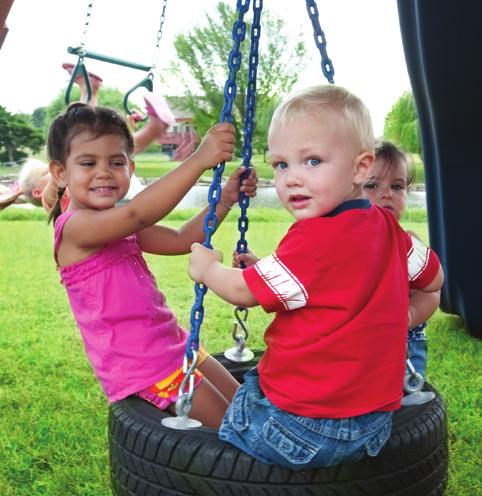 This swing set is packed with multiple play areas for your child to swing, slide and play all day!