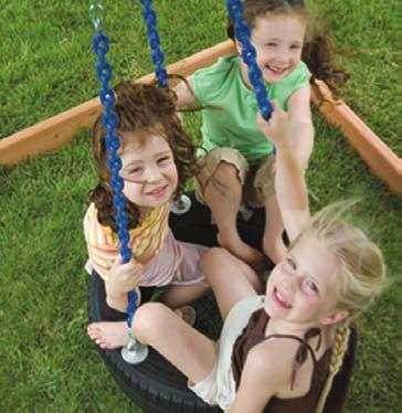 1 DISC ROPE SWING POT O GOLD with MONKEY BARS One of our most popular gets even better!