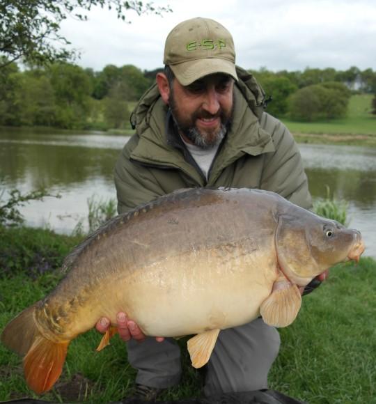 These typical estate lakes are shallow & silty with a variety