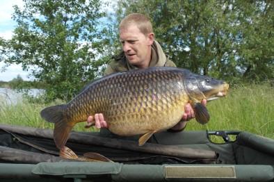 There are probably four hundred carp in Girton A at present to mid thirties.