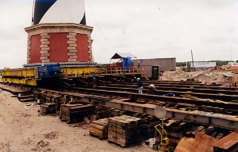 tracks On June 17, 1999 the move of Cape Hatteras lighthouse