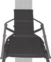 Secure with 1-M8 Quickclip N. Install the Seat Platform above Foot Platform in same fashion and at identical angle.