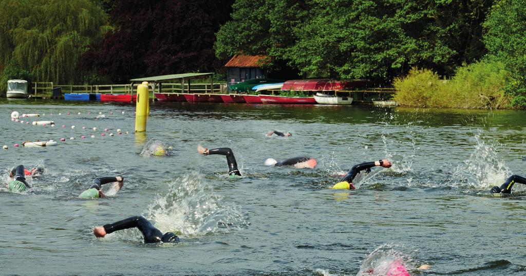 Fritton Lake Retreats Open water swimming Open water swimming is a fast growing activity and Fritton Lake is one of the premier outdoor open water swimming venues in the country.