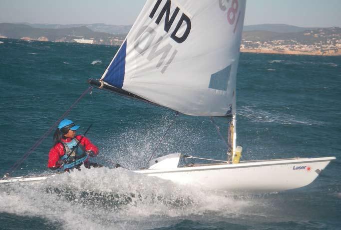 I am currently studying MBBS. I started sailing competitively at the age of 11 in the Optimist class. I then graduated into the 420 and the Laser Radial class.