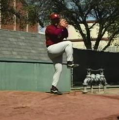 5 Glide Drill Difficulty Level:Easy Setup: The pitcher will need his glove and a ball, as well as a small block.