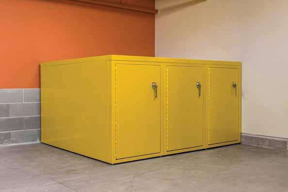 BIKE SHELTERS AND LOCKERS Secure and