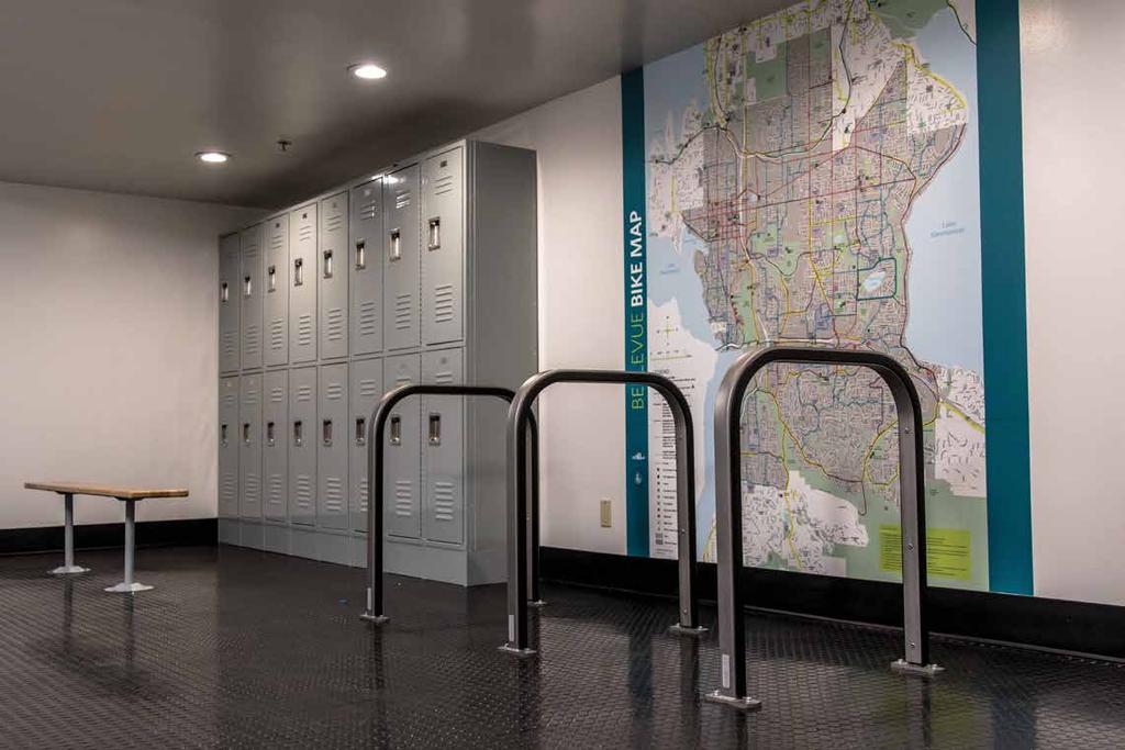 BIKE ROOMS Bike rooms provide a great opportunity for high security, long-term bike parking due to their access control,