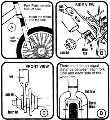 PUTTING YOUR BIKE TOGETHER REMOVE BIKE FROM CARTON Be sure all parts are removed from carton. Check before you discard the carton. Remove all protective packing material.