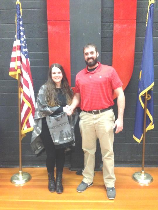 Ranger of the Month The Ranger of the Month for the combined November/December is Emily Grande-DePriest. Emily is a junior who participated in Volleyball and Basketball while maintaining a 3.