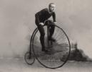 Women didn t ride pennyfarthings because women at the time wore long skirts.