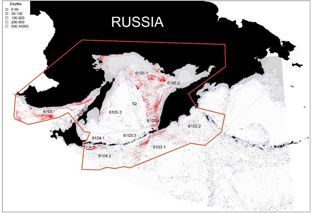 WESTERNG GRAY WHALE ADVISORY PANEL Entanglement Risk to Western Gray Whales in Russian FarPUBLIC East Fisheries Figure 1.
