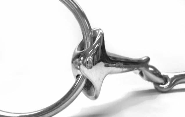 This type of loose ring snaffle is LEGAL for dressage.